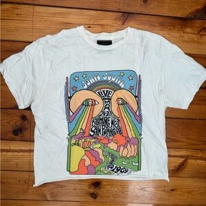 Retro brand White Graphic T-Shirt